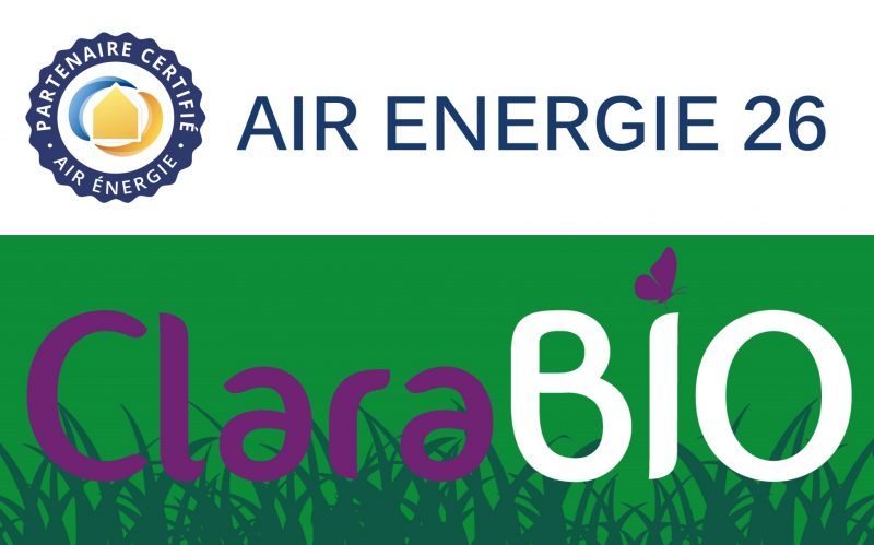 Logo Air Energie 26 et ClaraBio